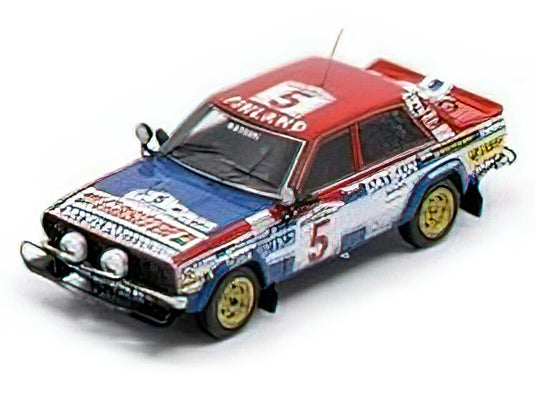 【予約】8月以降発売予定DATSUN - VIOLET GT (night version) N 5 2nd RALLY SAFARI 1981 R.AALTONEN - L.DREWS - RED BLUE WHITE /SPARK 1/43 ミニカー