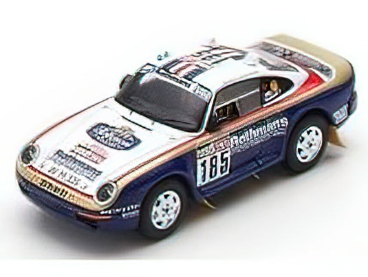 【予約】8月以降発売予定PORSCHEポルシェ959/60 ROTHMANS N 185 RALLY PARIS DAKAR J.ICKX - C.BRASSEUR - BLUE WHITE RED /SPARK 1/43 ミニカー