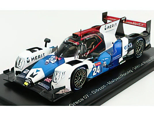 ORECA - 07 GIBSON 4.2L V8 TEAM NIELSEN RACING N 24 24h LE MANS 2020 G.GRIST - A.KAPADIA - A.WELLS - BLUE RED WHITE  /SPARK  1/43 ミニカー