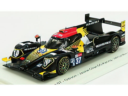 ORECA - 07 GIBSON TEAM JACKIE CHAN DC RACING N 37 24th LE MANS 2020 G.AUBRY - W.STEVENS - H.P.TUNG - BLACK YELLOW  /SPARK  1/43 ミニカー