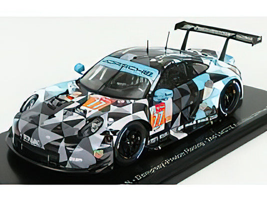PORSCHEポルシェ 911 RSR 4.0L TEAM DEMPSEY PROTON RACING N 77 24h LE MANS 2020 M.CAMPBELL - R.PERA - C.RIED - GREY BLACK LIGHT BLUE  /SPARK  1/43 ミニカー