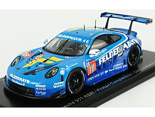 PORSCHEポルシェ 911 RSR 4.0L TEAM PROTON COMPETITION N 78 38th 24h LE MANS 2020 M.BERETTA - H.FELBERMAYR JR.- M.VAN SPLUNTEREN - 2 TONE BLUE  /SPARK  1/43 ミニカー