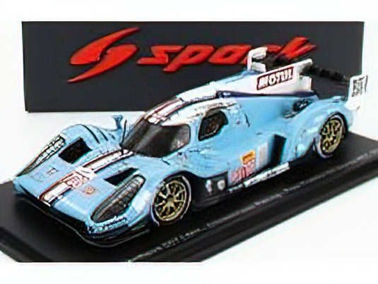 SCG - 007 LMH 3.5L V8 TURBO TEAM GLICKENHAUS RACING N 708 6h MONZA WEC 2022 O.PLA - R.DUMAS - L.F.DERANI - BLUE /SPARK 1/43 ミニカー