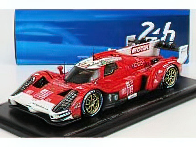 SCG - 007 LMH 3.5L V8 TURBO TEAM GLICKENHAUS RACING N 709 5th 24h LE MANS 2021 R.BRISCOE - R.WESTBROOK - R.DUMAS - RED WHITE /Sparkスパーク 1/43 ミニカー