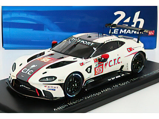 ASTON MARTINアルファロメオ VANTAGE AMR 4.5L V8 TURBO TEAM TF SPORT N 95 24h LE MANS 2021 J.HARTSHORNE - O.HANCOCK - R.GUNN - WHITE  /SPARK  1/43 ミニカー