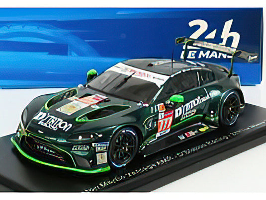 ASTON MARTINアルファロメオ VANTAGE AMR 4.5L V8 TURBO TEAM D'STATION RACING N 777 24h LE MANS 2021 S.HOSHINO - T.FUJII - A.WATSON - GREEN  /SPARK  1/43 ミニカー