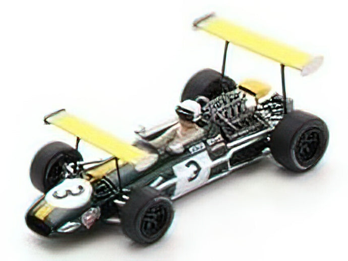 【予約】8月以降発売予定BRABHAM - F1 BT26A N 3 SPAIN GP 1969 J.BRABHAM - GREEN YELLOW /SPARK 1/43 ミニカー