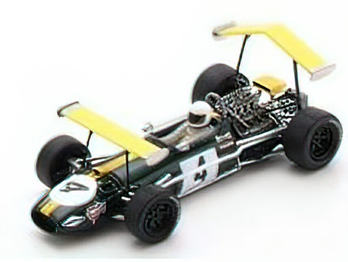 【予約】8月以降発売予定BRABHAM - F1 BT26A N 4 SPAIN GP 1969 J.ICKX - GREEN YELLOW /SPARK 1/43 ミニカー