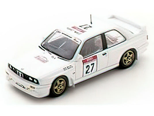 【予約】8月以降発売予定BMW - 3-SERIES (E30) N 27 RALLY TOUR DE CORSE 1990 F.DOR - P.VIALE - WHITE /SPARK 1/43 ミニカー