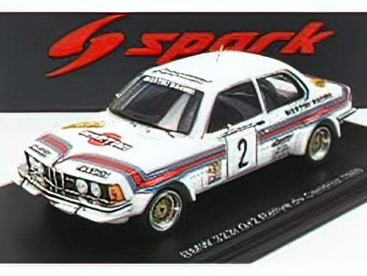 BMW - 3-SERIES 323 Gr.2 TEAM MARTINI RACING N 2 RALLY DU CONDROZ 1980 T.MAKINEN - A.AHO - WHITE RED BLUE /Sparkスパーク 1/43 ミニカー