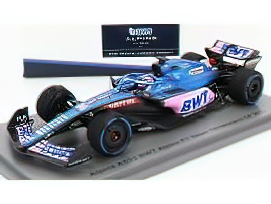 RENAULTルノー F1 A522 TEAM ALPINE BWT N 14 MONACO GP 2022 FERNANDO ALONSO - BLUE PINK /Sparkスパーク 1/43 ミニカー