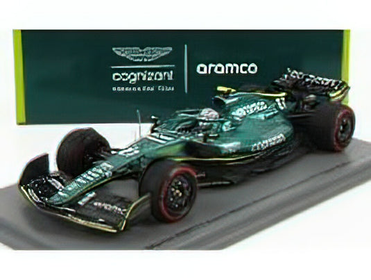 ASTON MARTINアストンマーチン - F1 AMR22 TEAM ARAMCO COGNIZART N 27 BAHRAIN GP 2022 NICO HULKENBERG - GREEN BLACK /Sparkスパーク 1/43 ミニカー