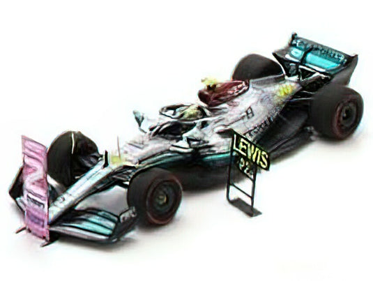 MERCEDES GP - F1 W13E AMG PETRONAS F1 N 44 2nd BRAZILIAN GP 2022 LEWIS HAMILTONルイス・ハミルトン /Spark 1/43ミニカー