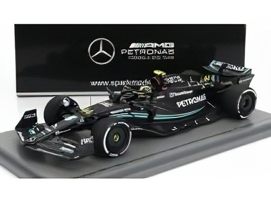 MERCEDES GP - F1 W14 TEAM MERCEDES-AMG PETRONAS FORMULA ONE N 44 2nd AUSTRALIAN GP 2023 LEWIS HAMILTON - MATT BLACK /Sparkスパーク 1/43 ミニカー