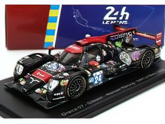 ORECA - GIBSON 07 GK428 4.2L V8 TEAM NIELSEN RACING N 24 24h LE MANS 2022 R.SALES - M.BELL - B.HANLEY - BLACK RED /Sparkスパーク 1/43ミニカー