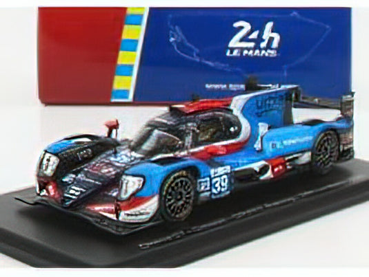ORECA - GIBSON 07 GK428 4.2L V8 TEAM GRAFF RACING N 39 24h LE MANS 2022 E.TROUILLET - S.PAGE - D.DROUX - LIGHT BLUE RED WHITE /Sparkスパーク 1/43 ミニカー