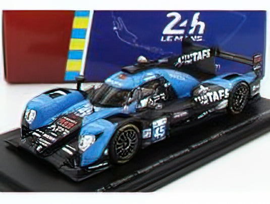 ORECA - GIBSON 07 GK428 4.2L V8 TEAM ALGARVE PRO RACING N 45 WINNER LMP2 PRO AM CLASS 24h LE MANS 2022 S.THOMAS - J.ALLEN - R.BINDER - BLACK LIGHT BLUE /SPARK 1/43 ミニカー