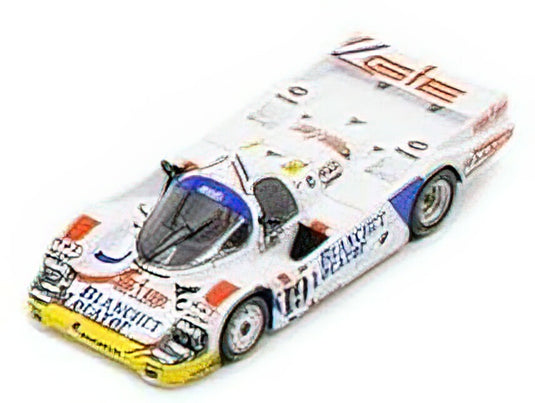 【予約】PORSCHEポルシェ956 TEAM BRUN MOTORSPORT N 19 24h LE MANS 1986 T.BOUTSEN - D.THEYS - A.FERTE - WHITE /SPARK 1/43 ミニカー