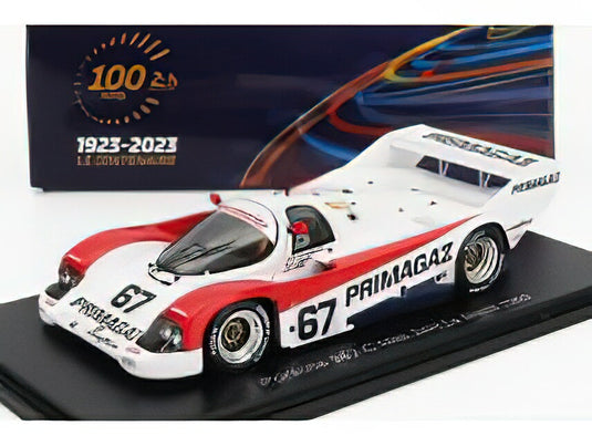 PORSCHE  962C 3.0L TURBO OBERMAIER RACING N 67 24h LE MANS 1992 P.YVER /Spark 1/43ミニカー