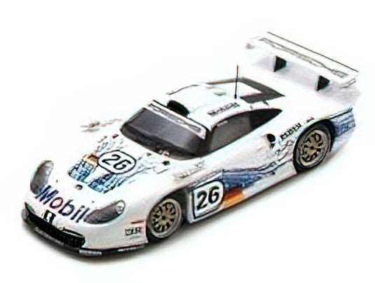 【予約】8月以降発売予定PORSCHEポルシェ911 3.2L GT1 EVO TEAM PORSCHE AG N 26 24h LE MANS 1997 R.KELLENERS - E.COLLARD - Y.DALMAS - WHITE /SPARK 1/43 ミニカー