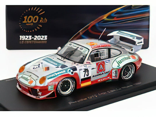 PORSCHE  911 993 GT2 3.6L TURBO TEAM ROOCK RACING N 73 24h LE MANS 1997 /Spark 1/43ミニカー