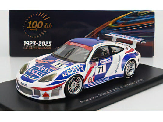 PORSCHEポルシェ 911 996 GT3 R 3.6L TEAM COLUCCI RACING N 71 24h LE MANS 2000 C.WAGNER - S.LEWIS - B.MAZZUOCCOLA - WHITE 2 TONE BLUE /Sparkスパーク 1/43 ミニカー