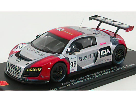 AUDIアウディ R8 LMS KK PERFORMANCE N 98 1000km ZHUHAI ILMC WINNER CLASS LMGTC 2010 M.LEE - A.YOONG - M.MARSH - RED SILVER  /SPARK  1/43 ミニカー