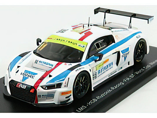 AUDIアウディ R8 LMS TEAM HCB RUTRONI RACING N 11 FIA WORLD GT CUP MACAU 2017 L.DI GRASSI - WHITE  /SPARK  1/43 ミニカー