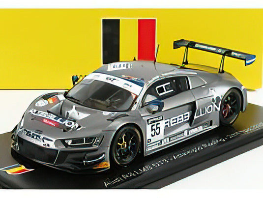 AUDIアウディ R8 LMS GT3 TEAM AUDI SPORT ATTEMPTO RACING N 55 24h SPA 2020 N.SCHOLL - S.GACHET - A.AKA - F.HUTCHISON - MATT GREY  /SPARK  1/43 ミニカー