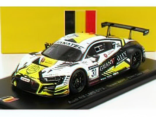 AUDIアウディ - R8 LMS GT3 TEAM WRT N 31 24h SPA 2021 R.TOMITA - F.BIRD -  V.ERIKSEN - WHITE BLACK YELLOW /Sparkスパーク 1/43 ミニカー