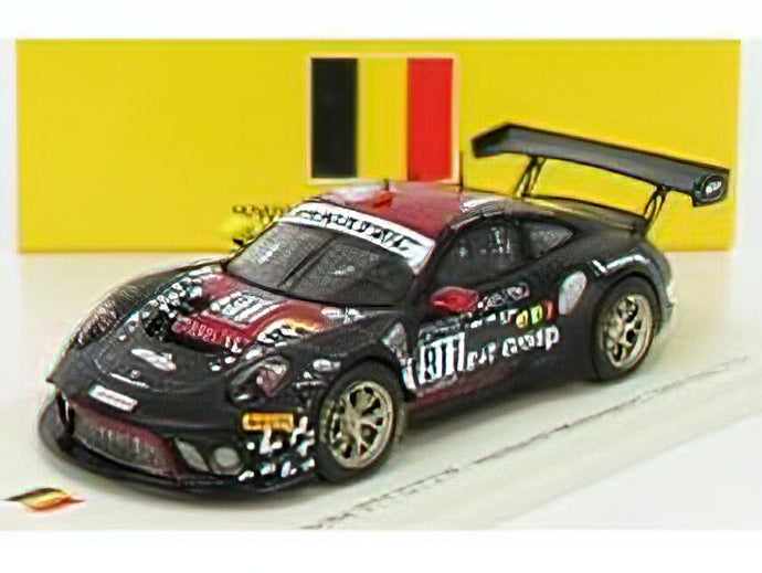 PORSCHEポルシェ 911 991 GT3 R TEAM HERBERT MOTORSPORT N 911 24h SPA 2021 A.AU - D.ALLEMANN - A.RENAUER - R.RENAUER - BLACK /Sparkスパーク 1/43 ミニカー