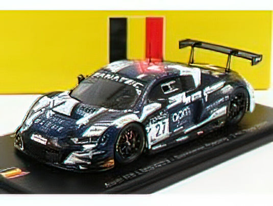 AUDIアウディ - R8 LMS GT3 TEAM AUDIアウディ SPORT SAINTELOC RACING N 27 24h SPA 2021 A.COUGNAUD - L.LEGERET - L.PRETTE - A.PANIS - BLUE WHITE /Sparkスパーク 1/43 ミニカー