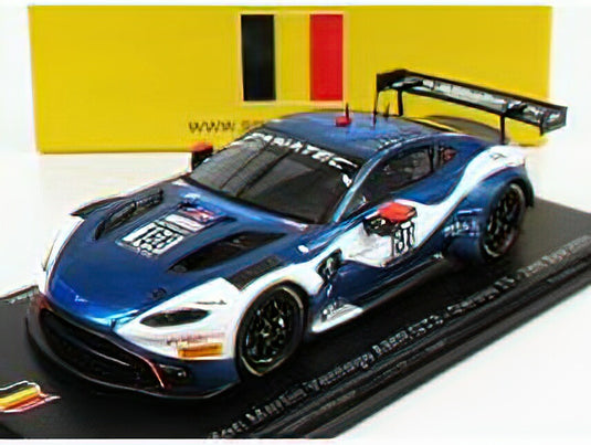ASTON MARTINアストンマーチン - VANTAGE AMR GT3 TEAM GARGE 59 N 188 24h SPA 2021 A.WEST - C.GOODWIN - C.EASTWOOD - M.KIRCHHOFER - 2 TONE BLUE WHITE /Sparkスパーク 1/43 ミニカー