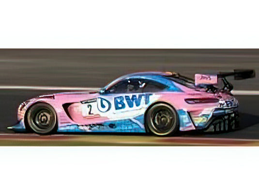 【予約】8月以降発売予定MERCEDES BENZ - GT3 AMG TEAM GETSPEED N 2 2nd 24h SPA 2022 L.STOLZ - S.SCHOTHORST - M.GOTZ - PINK WHITE LIGHT BLUE /SPARK 1/43 ミニカー