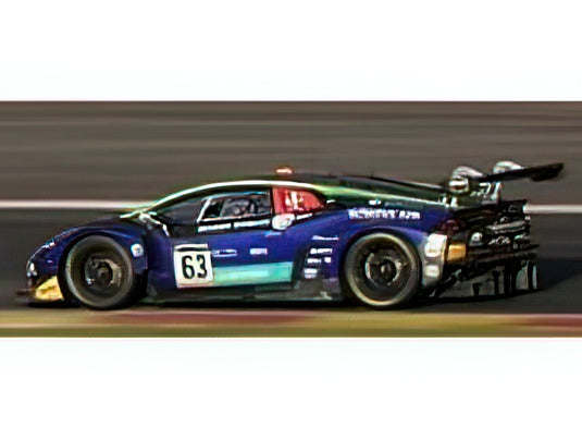 【予約】8月以降発売予定LAMBORGHINI - HURACAN GT3 EVO TEAM EMIL FREY RACING N 63 24h SPA 2022 A.COSTA - M.BORTOLOTTI - J.AITKEN - BLUE GREEN /SPARK 1/43 ミニカー