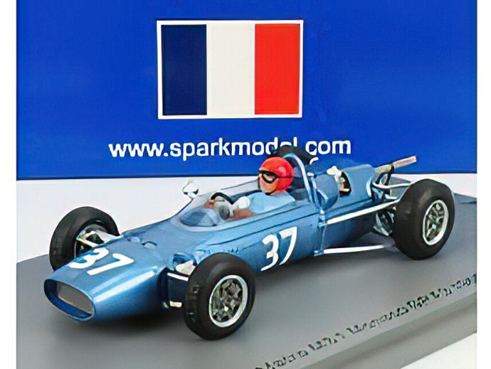 MATRA SIMCA - F3 MS1 37 MONACO GP 1965 J.P.JAUSSAUD - VERY LIGHT BLUE  /SPARK  1/43 ミニカー