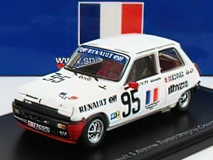 RENAULT - R5 ALPINE TURBO N 95 RALLY MAGNY-COURS 1983 J.ALESI - WHITE /Sparkスパーク 1/43 ミニカー