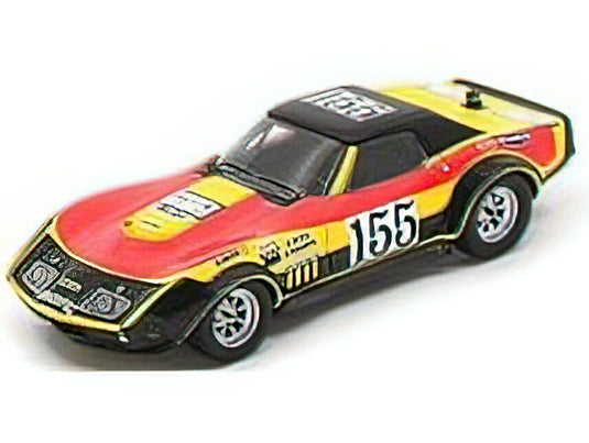 【予約】8月以降発売予定CHEVROLET - CORVETTE C3 N 155 TOUR DE FRANCE 1970 H.GREDER - J.C.PERRAMOND - RED YELLOW BLACK /SPARK 1/43 ミニカー