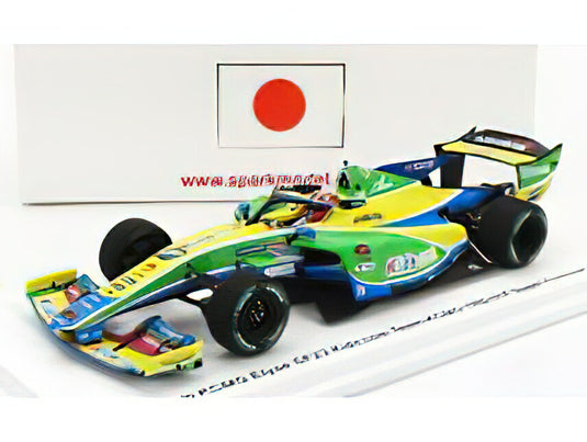 DALLARA - SF23 TOYOTA TRD01F TEAM KCMG N 18 SUPER FORMULA SEASON 2023 YUJI KUNIMOTO - GREEN YELLOW /スパーク 1/43 ミニカー