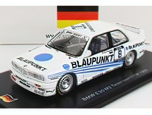 BMW - 3-SERIES M3 COUPE E30 N 8 DTM 1988 O.MANTHEY - WHITE /SPARK 1/43 ミニカー