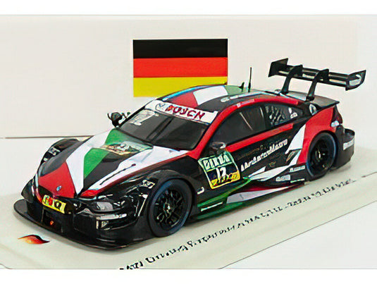 BMW 4シリーズ M4 BMW TEAM RMG N 12 DRIVING EXPERIENCE MISANO ITALY 2018 A.ZANARDI - BLACK RED WHITE  /SPARK  1/43 ミニカー