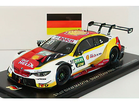 BMW 4シリーズ M4 SHELL TEAM RBM N 31 HOCKENHEIM DTM 2019 S.VAN DER LINDE -  WHITE YELLOW RED /SPARK 1/43 ミニカー