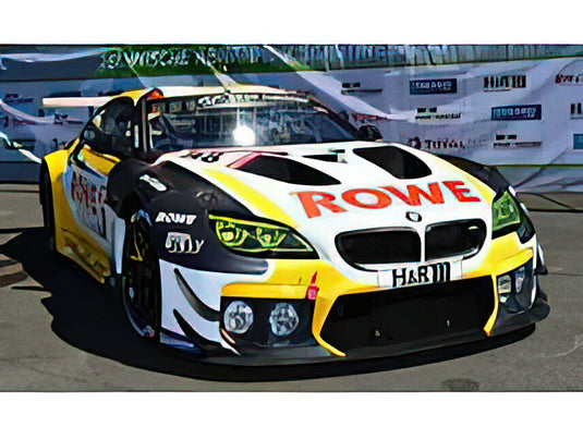 【予約】12月以降発売予定BMW - 6-SERIES M6 GT3 TEAM ROWE RACING N 98 2nd 24h NURBURGRING 2021 C.DE PHILIPPI - M.TOMCZYK - S.VAN DER LINDE - M.WITTMANN - WHITE YELLOW BLACK /Spark 1/43 ミニカー