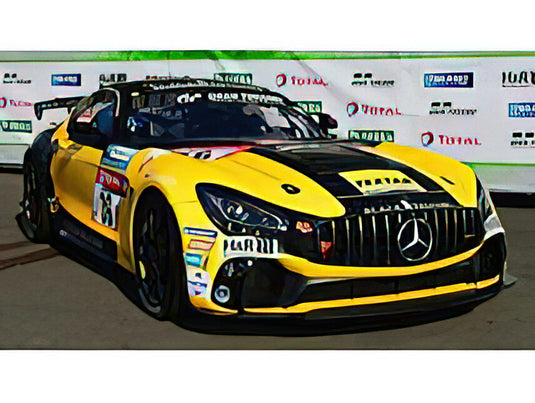 【予約】12月以降発売予定MERCEDES BENZ - AMG GT4 TEAM BLACK FALCON TEXTAR N 36 WINNER SP8 CLASS 24h NURBURUGRING 2021 K.MUSTAFA MEHMET - G.PIANA - M.STURSBERG - E.YUCESAN - YELLOW BLACK /Spark 1/43 ミニカー