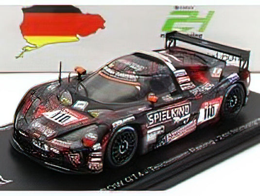 KTM - X-BOW GT4 TEAM TEICHMANN RACING N 110 24h NURBURGRING 2021 D.BOHR - T.MOLIG - F.VON DER LADEN - D.ADORF - RED BLACK /SPARK 1/43 ミニカー