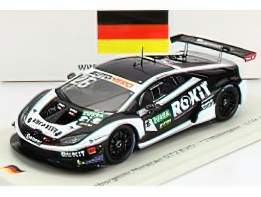 LAMBORGHINI - HURACAN GT3 EVO TEAM T3 MOTORSPORT N 26 DTM SEASON 2021 E.HAWKEY - WHITE BLACK /SPARK 1/43 ミニカー