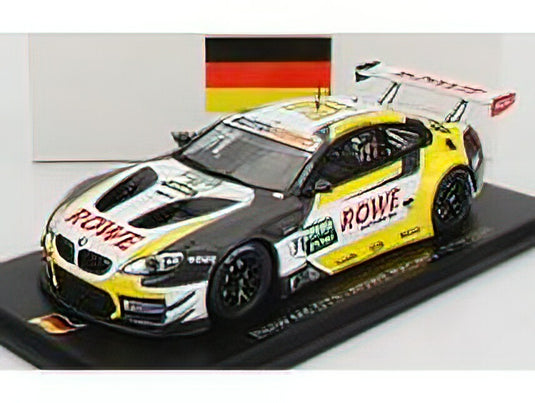 BMW - 6-SERIES M6 GT3 TEAM ROWE RACING N 31 DTM SEASON 2021 S.VAN DER LINDE - WHITE YELLOW GREY /SPARK 1/43 ミニカー