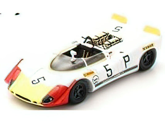 【予約】8月以降発売予定PORSCHEポルシェ908/2 N 5 5th 1000km NURBURGRING 1969 W.KAUHSEN -  K.VON WENDT - WHITE RED YELLOW /SPARK 1/43 ミニカー