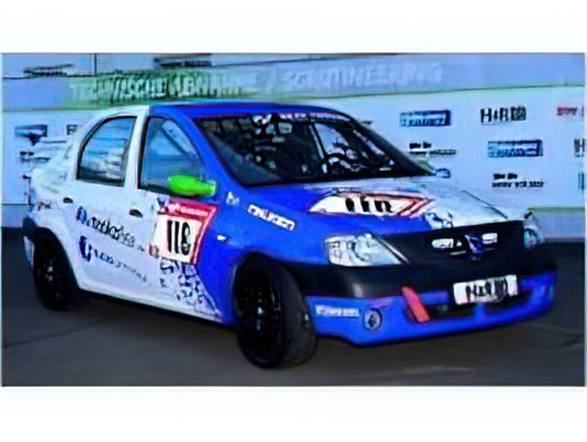 【予約】8月以降発売予定DACIA - LOGAN TEAM SWIFTWING.DE N 118 24h NURBURGRING 2022 J.BUSSMANN - O.KRIESE - M.LACHMAYER - Y.LACHMAYER - WHITE BLUE /SPARK 1/43 ミニカー