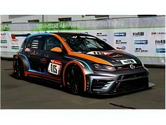【予約】8月以降発売予定VOLKSWAGEN - GOLF VII TCR TEAM MSC SINZIG N 115 24h NURBURGRING 2022 A.GOROYAN - R.SPEICH - C.MEURER - A.HALLMANNS - BLACK ORANGE /SPARK 1/43 ミニカー